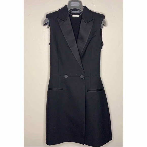 knee length dresses for ladies Sleeveless Evening Mini Dress | ALEXANDER MCQUEEN main image 0